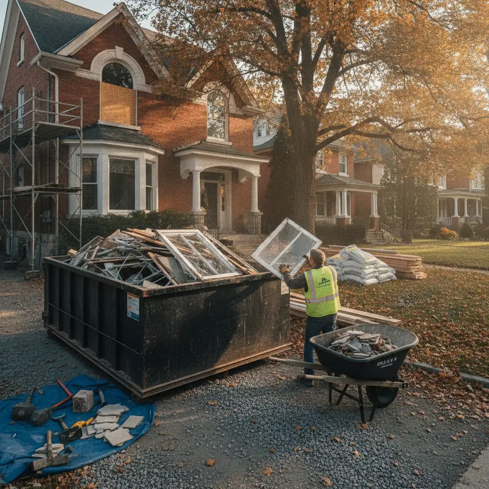 Renovation & Construction Debris Bin Rental